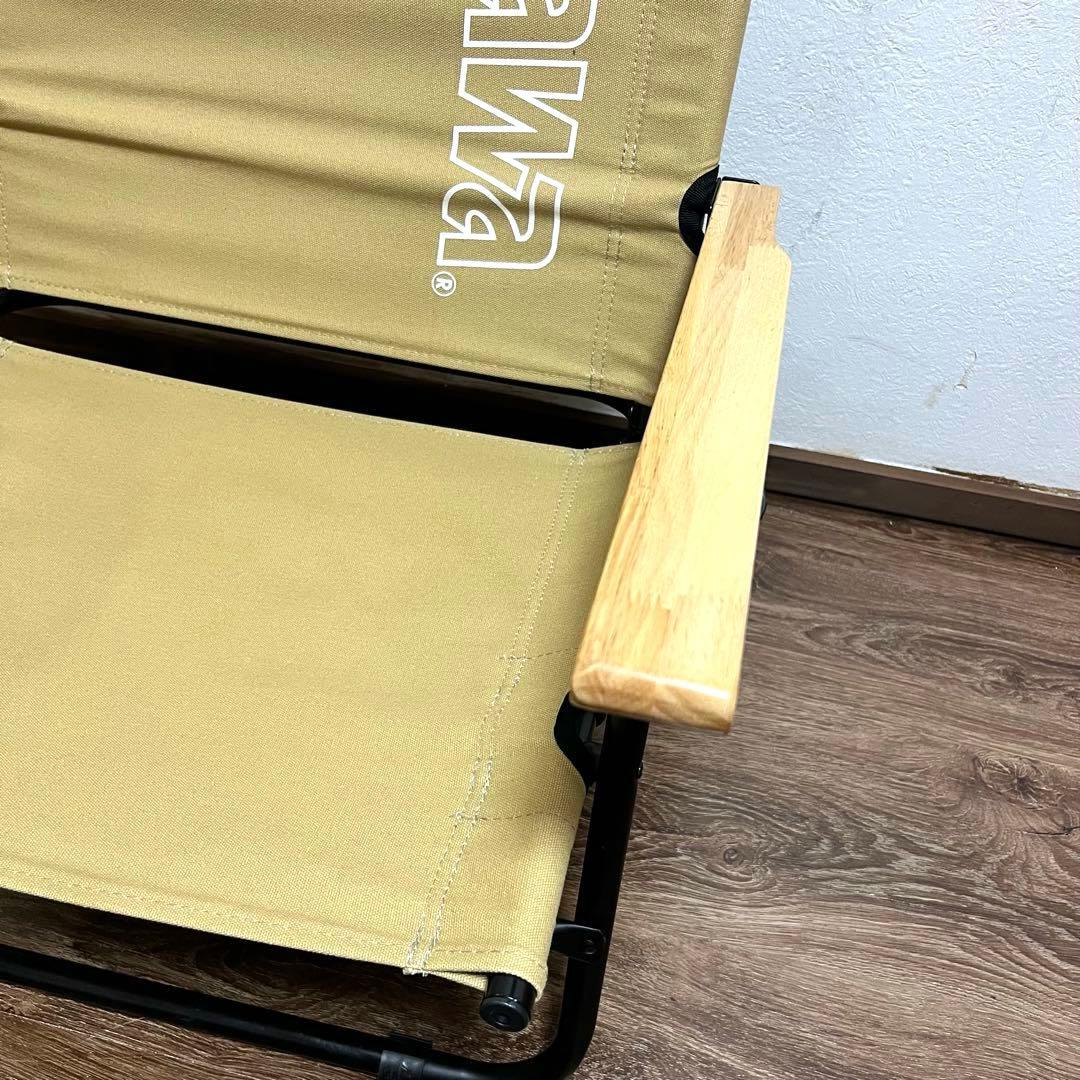 美品 ogawaアウトドアチェア リクライニング オガワ ローチェア 2脚