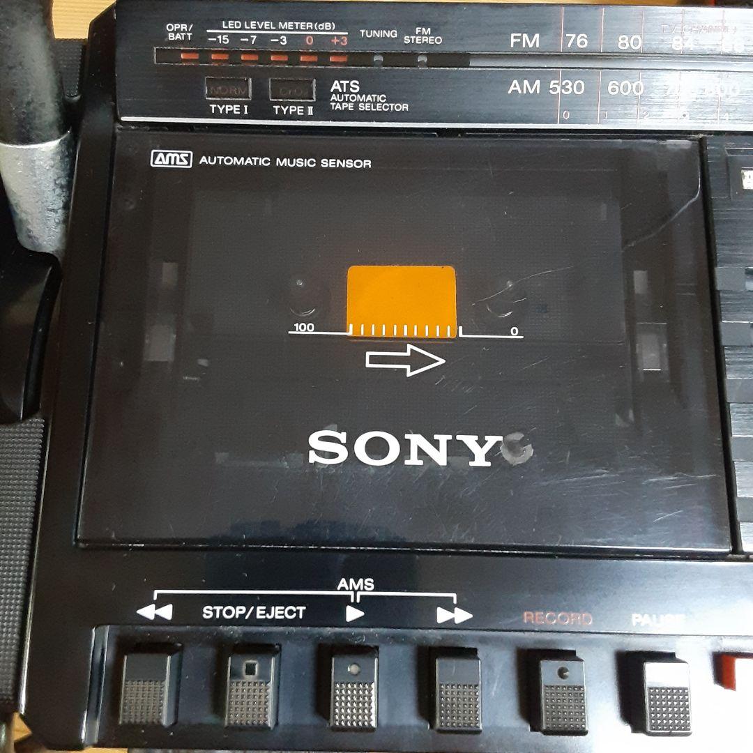 SONY CFS-700 STEREO ラジカセ キューブリック