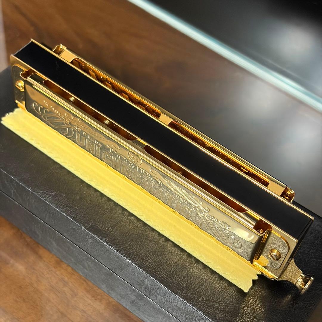 TOMBO ハーモニカ UNICHROMATIC GOLD No.1248G