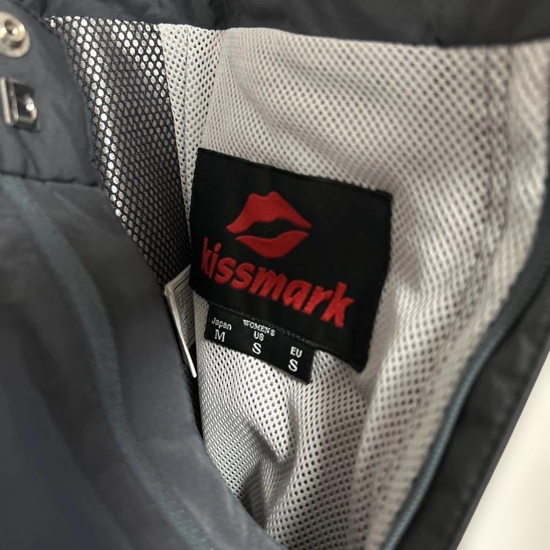 kissmark スノボウェア レディース M 上下セット ピンク× グレー