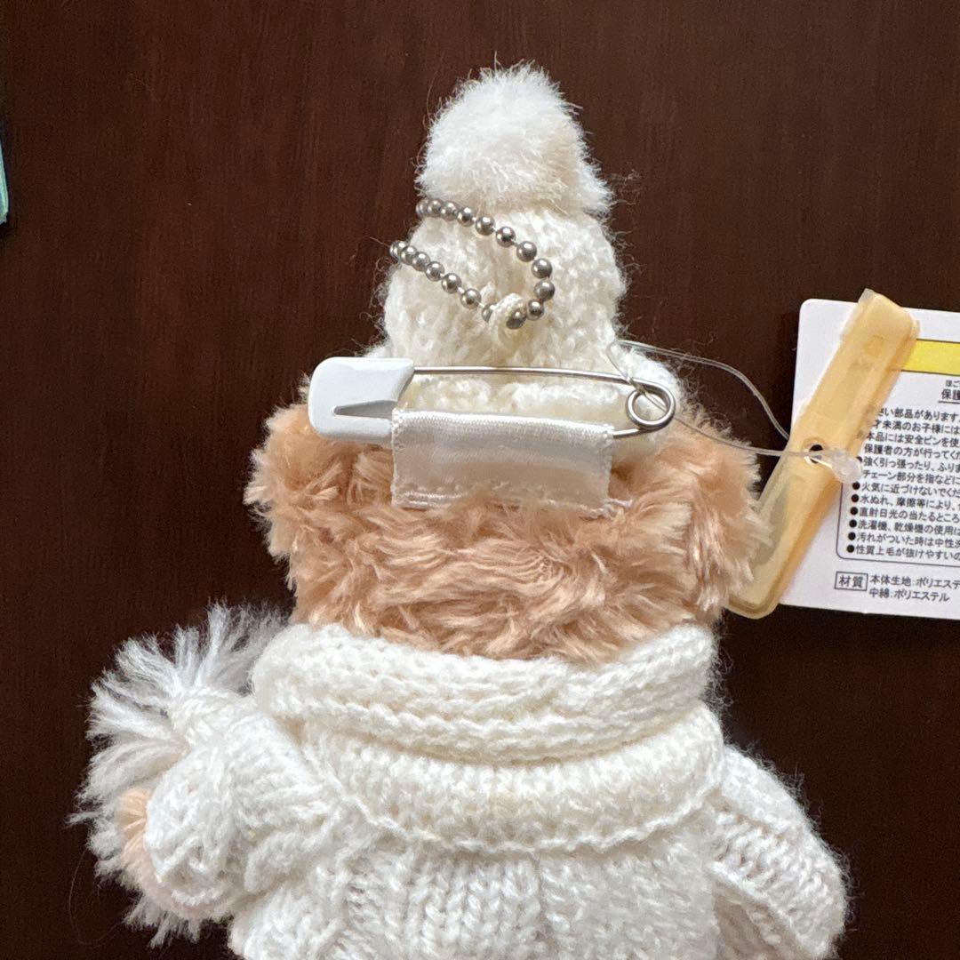 初期　白タグ　ダッフィー ぬいぐるみバッジ　セーター　マフラー