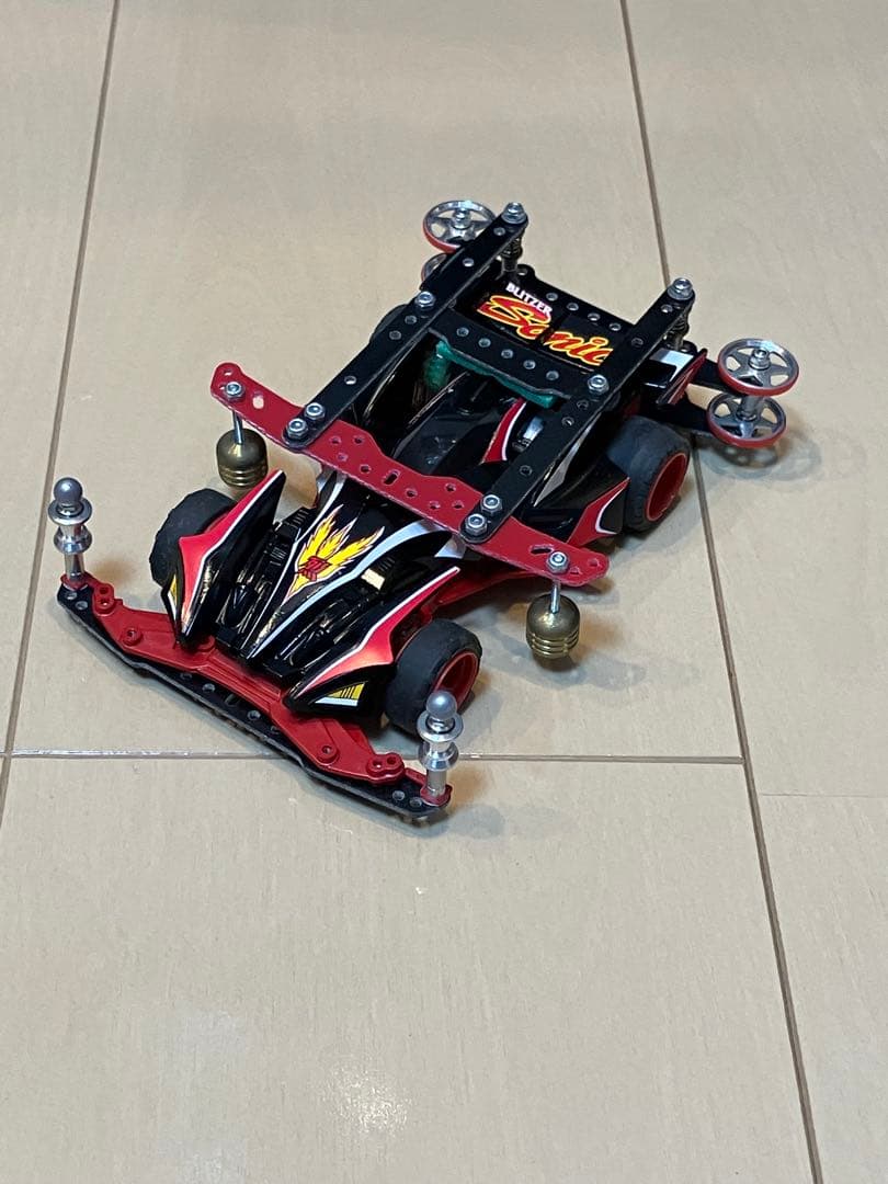 ミニ四駆 4台&ピットボックスセット