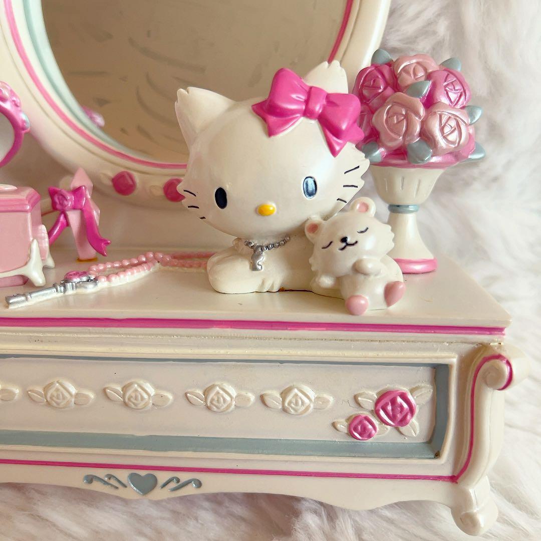 希少レア　チャーミーキティ　ドレッサーガタミラー　2005年製　サンリオ　レトロ