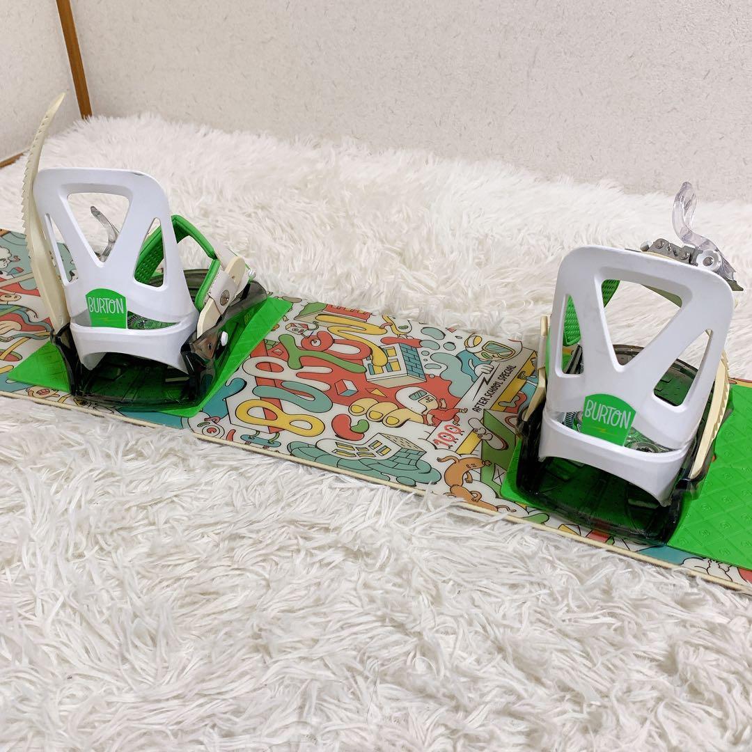 バートン アフタースクールスペシャル 100cm スノーボードセット キッズ