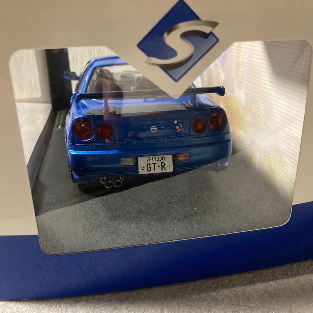 SOLIDO ソリド　Nissan Skyline GT-R (R34)1/18