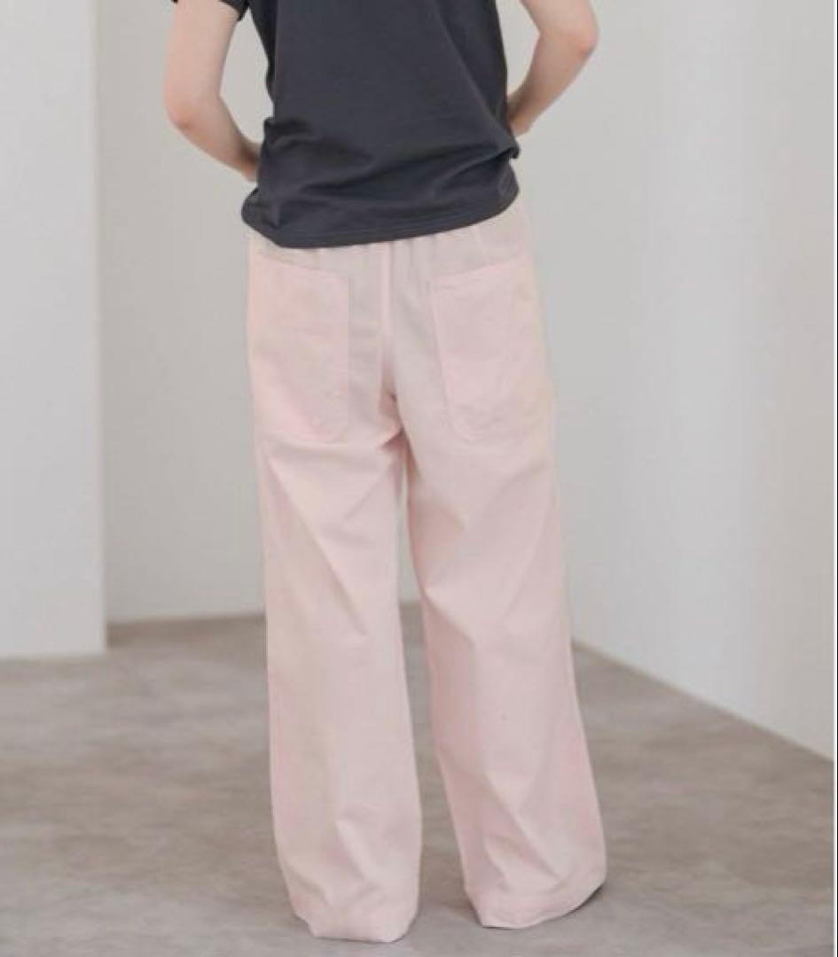 値下げ⭐︎ギャザーチノ ピンク Spick and Span