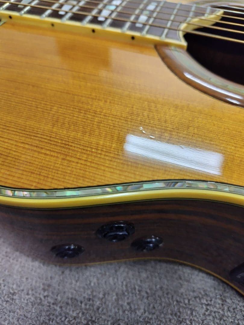 YAMAHA APX20TS アコースティック(エレアコ)ギター,ハードケース付