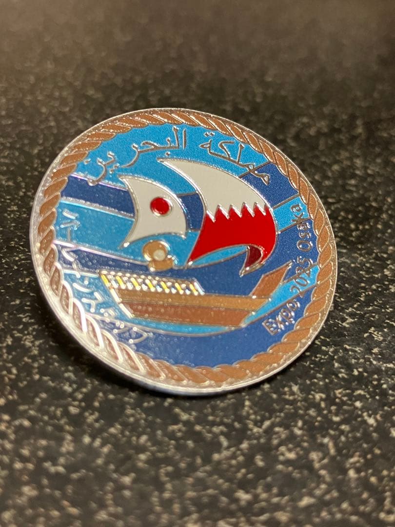 非売品　大阪・関西万博 バーレーン スタッフピンバッジ