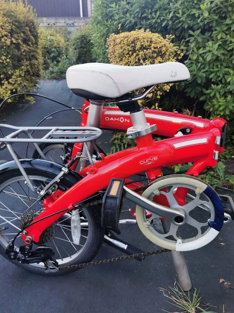 DAHON D7 折りたたみ自転車 レッド