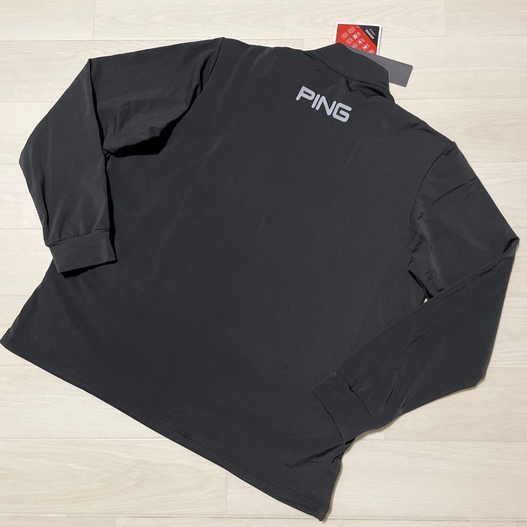 ピン PING 中綿 ハイネック カットソー メンズ ゴルフ シャツ 冬