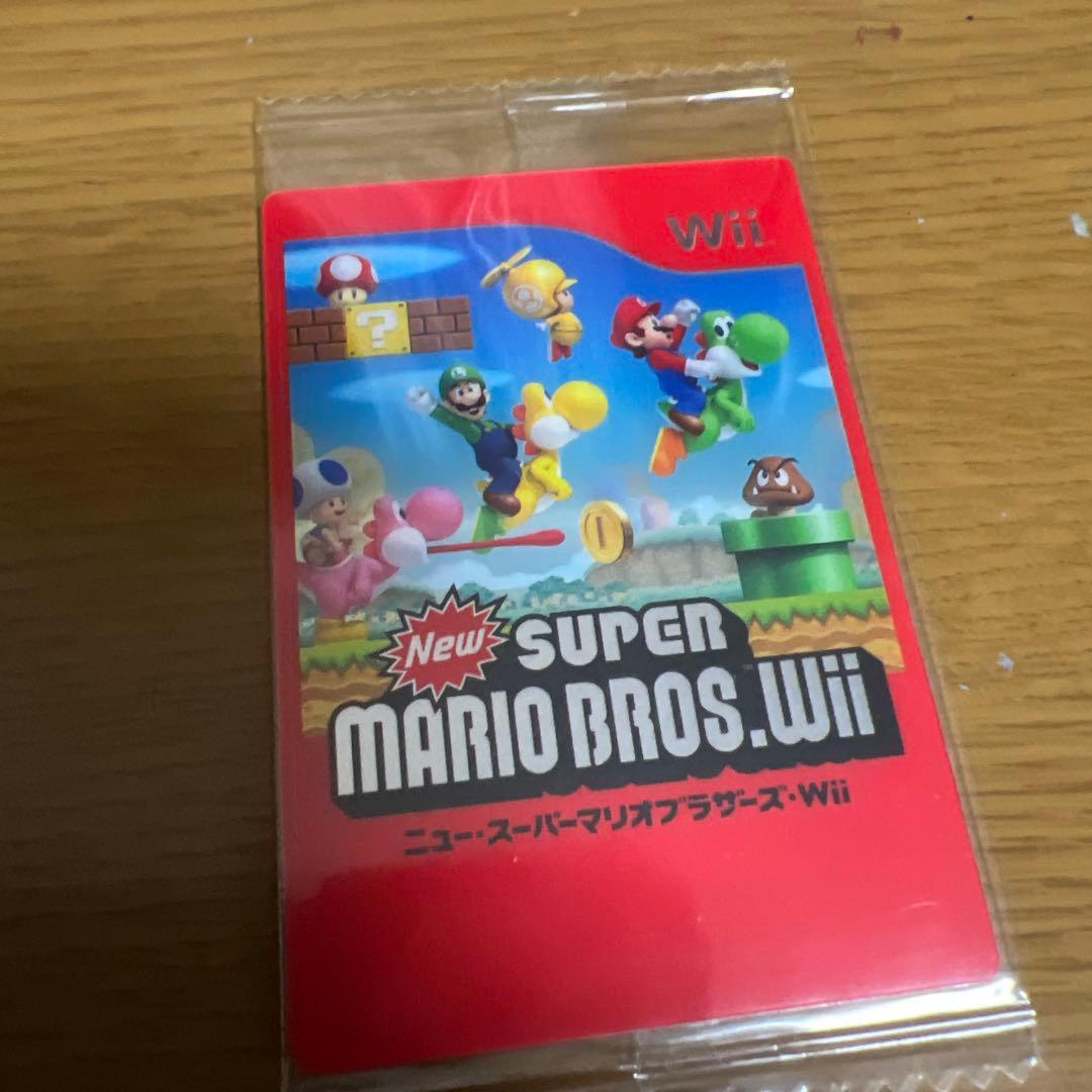ウエハース　カード　newスーパーマリオブラザーズwii マリオ35周年　未開封