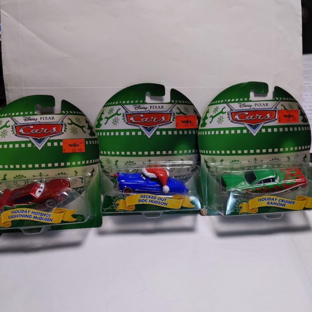 マテルカーズ3台セット　クリスマスバージョン