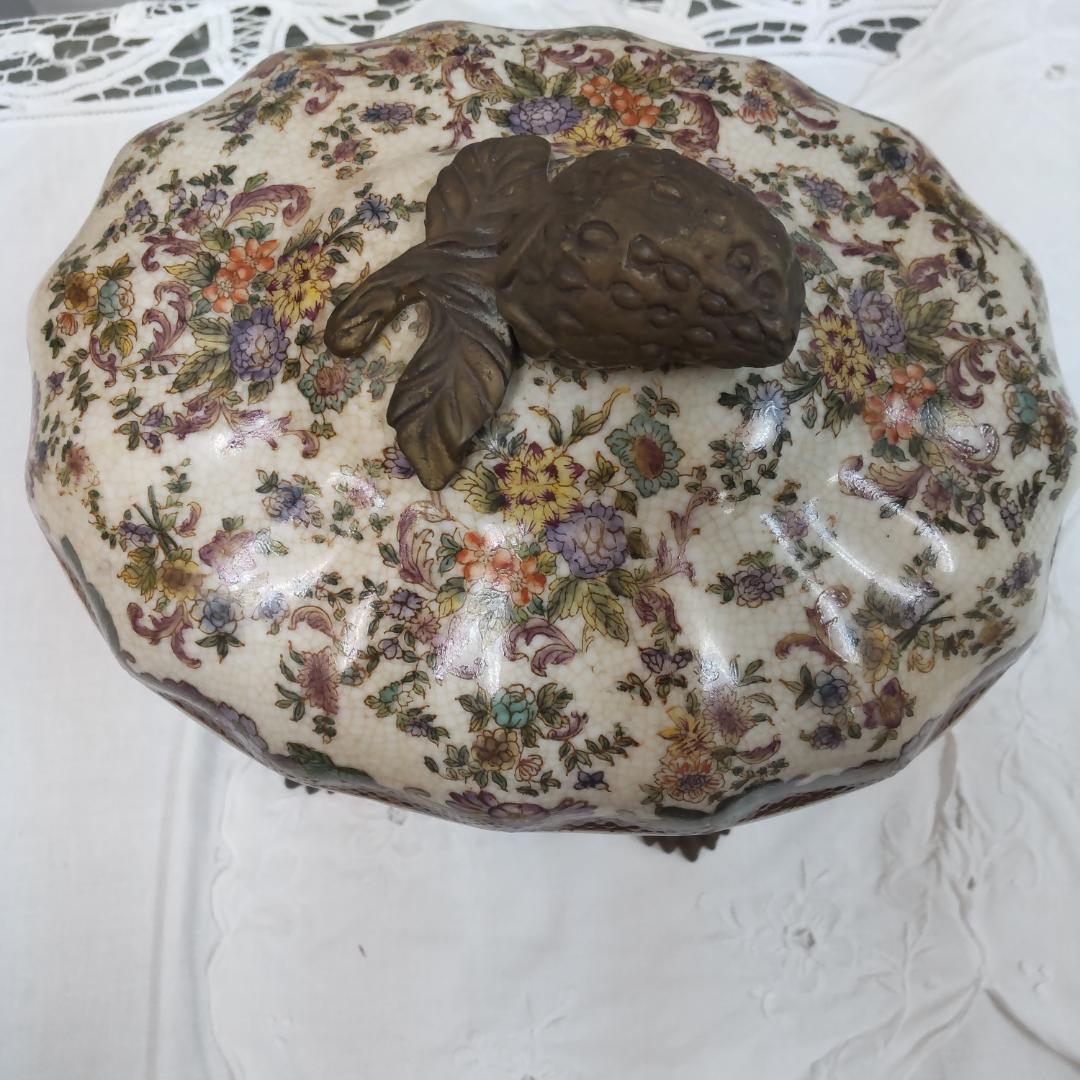 いちご　シノワズリ ボックス オリエンタル インテリア アンティーク モダン