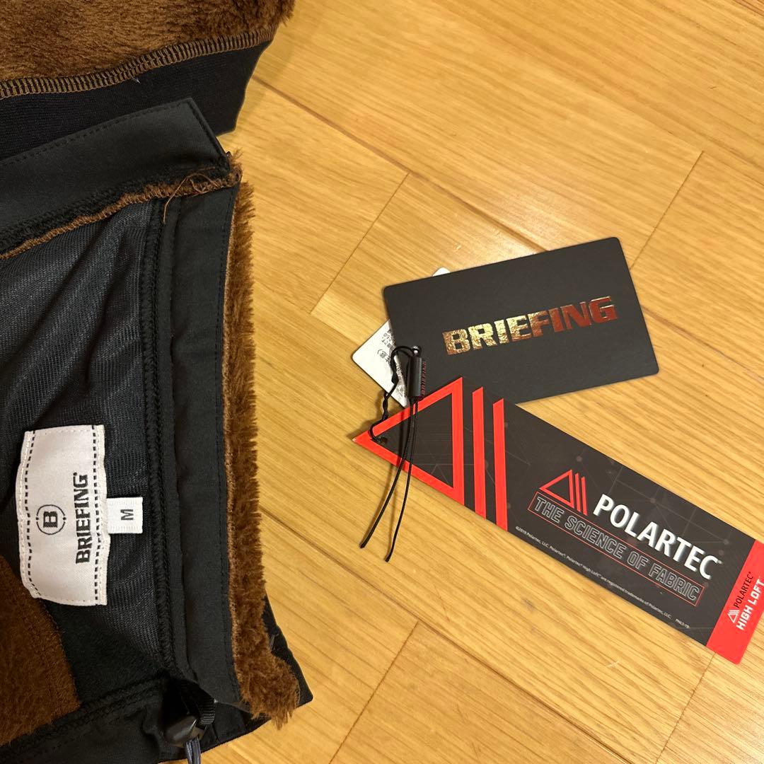 み*ふ様 極美品‼️BRIEFING フリースジャケット&ニット切り替えダウン