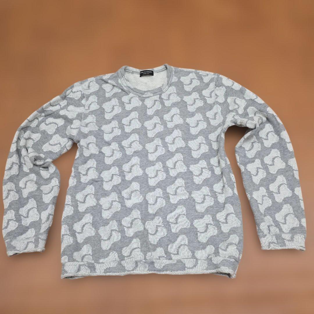 コム デ ギャルソン オム プリュス　スウェット　グレー　サイズM程度