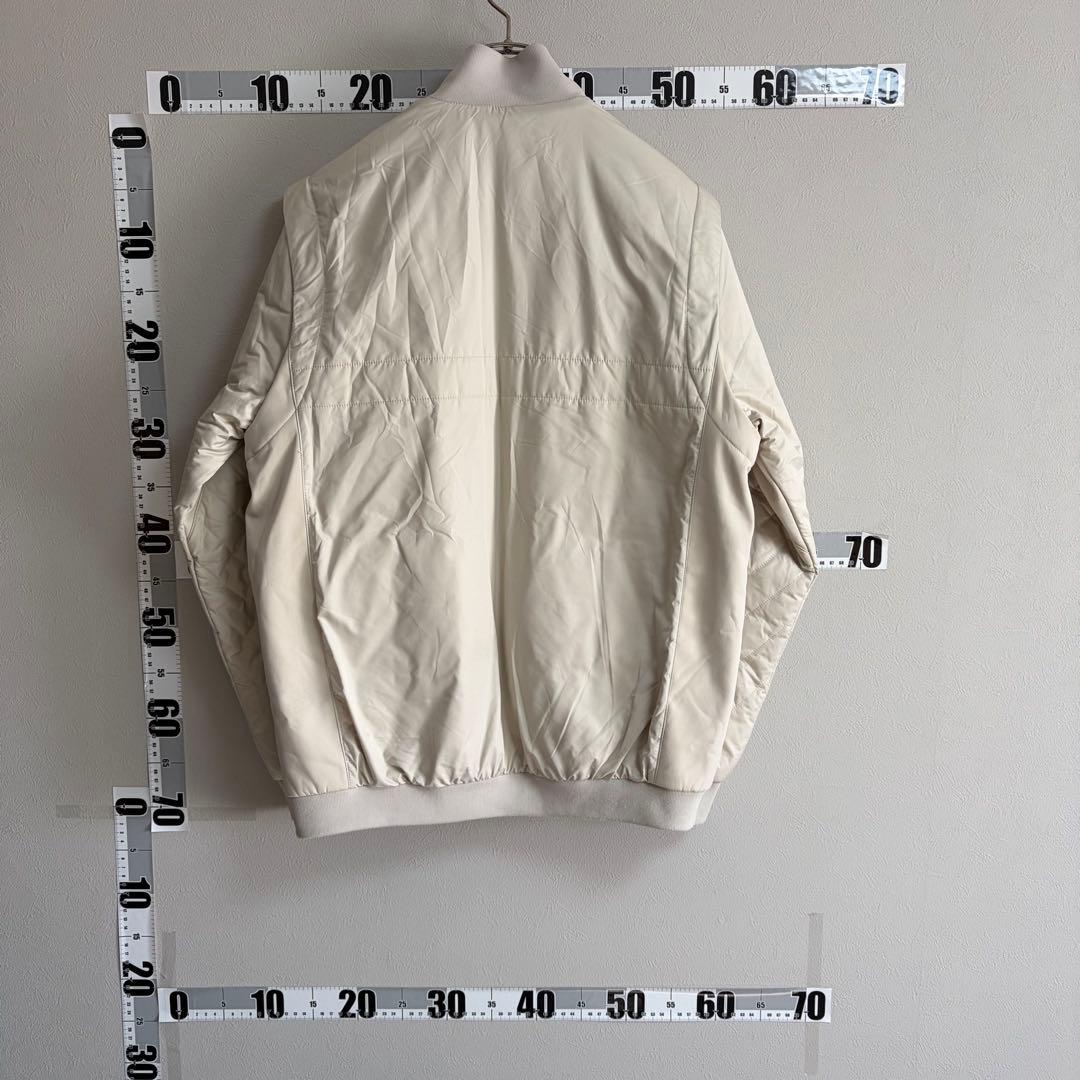 L 白 ナイキ NIKE golf ゴルフ ジャケット ブルゾン 袖取り外し可能