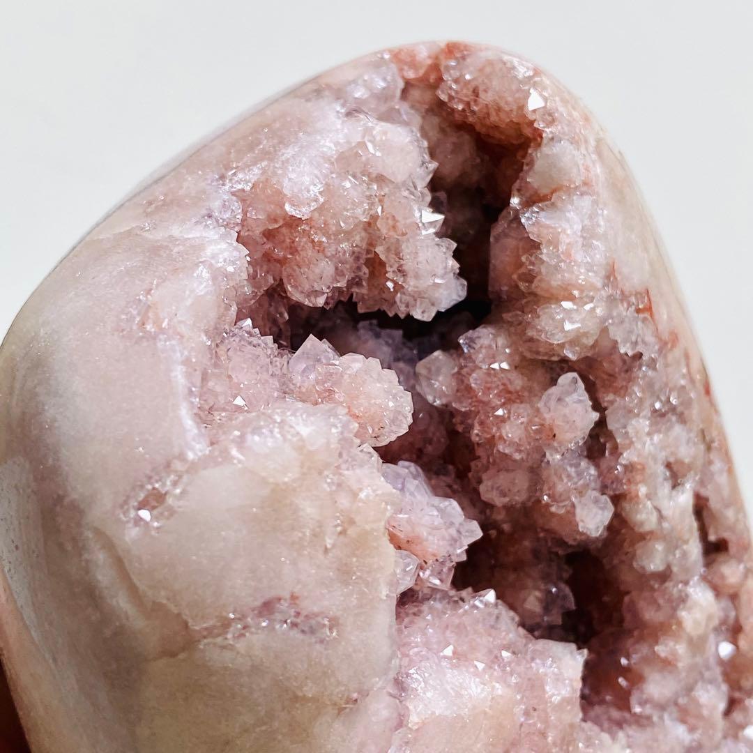 ★★★最終大特価【 キュート どっしり ピンクアメジスト ドーム 約618g