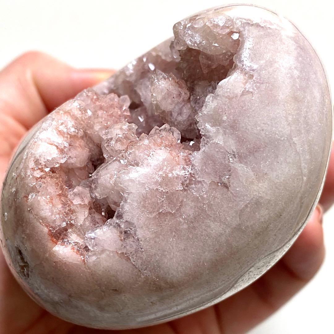 ★★★最終大特価【 キュート どっしり ピンクアメジスト ドーム 約618g