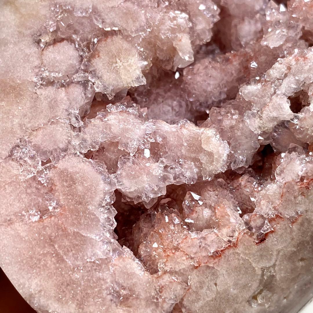 ★★★最終大特価【 キュート どっしり ピンクアメジスト ドーム 約618g