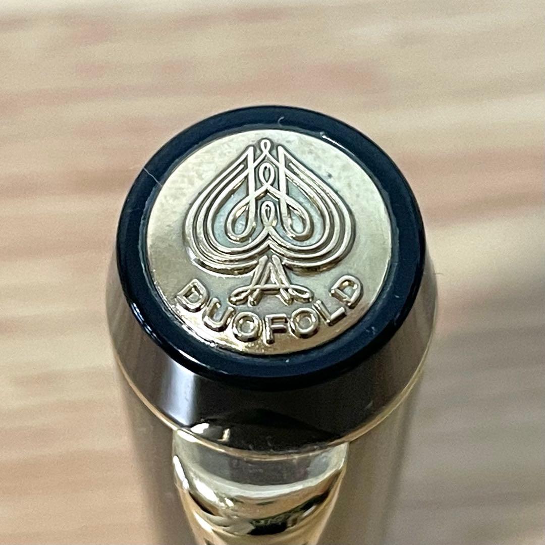 パーカー PARKER 万年筆 デュオフォールド センテニアル ブラック 美品