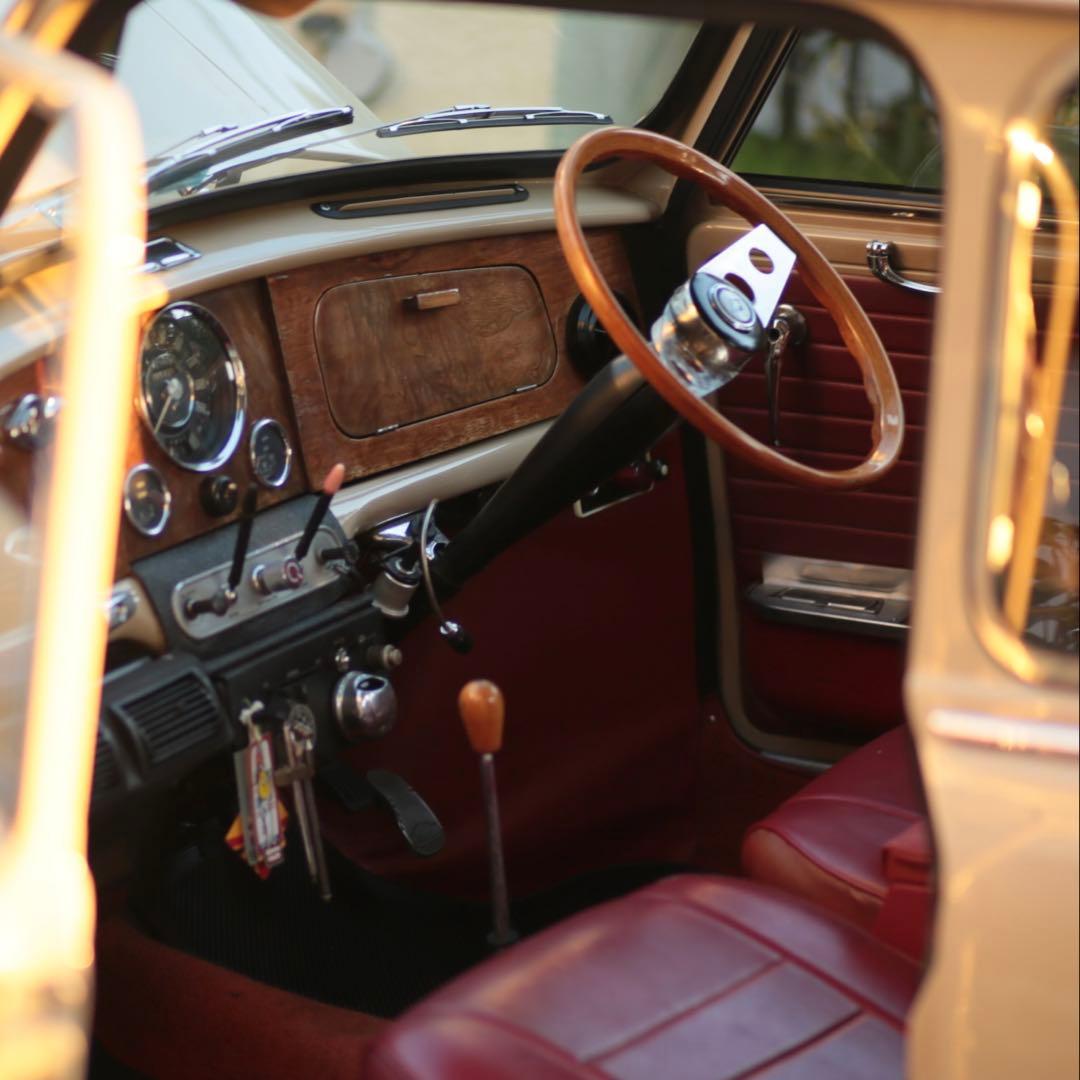 希少英国60年代ado15アレクサンダーエージェンシーERA ウッドステアリング