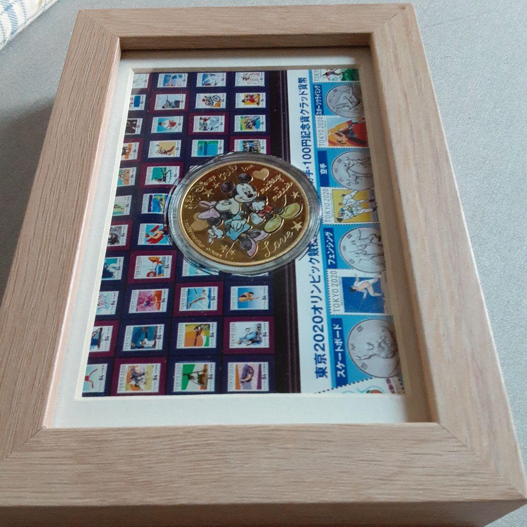 限定品ミッキーミニーカラー記念メダル