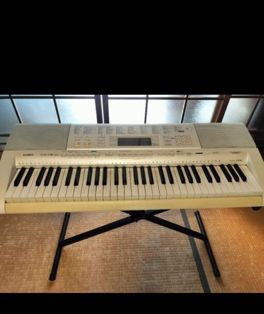 CASIO 電子ピアノ ホワイト スタンド付き