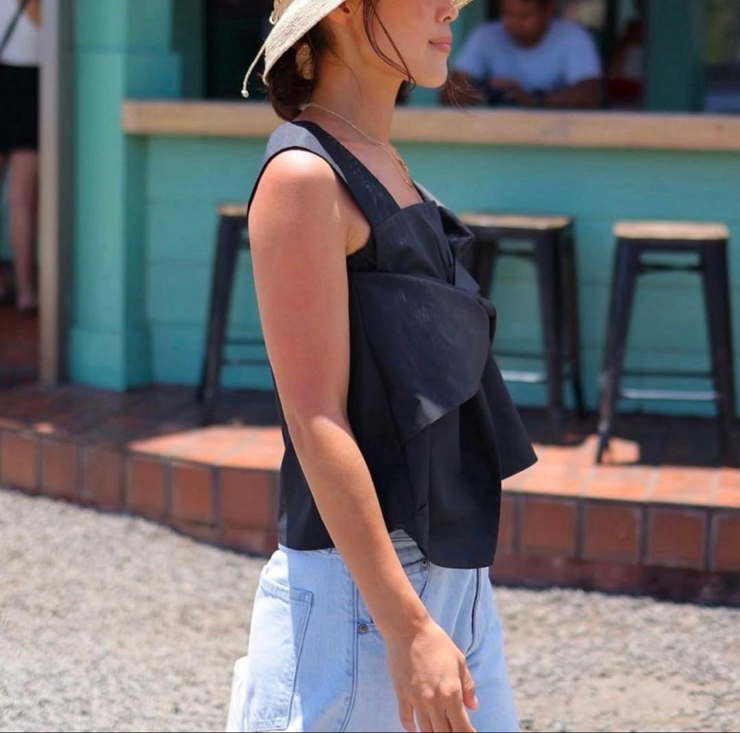 gypsohila ジプソフィア Croissant Bustier 黒38