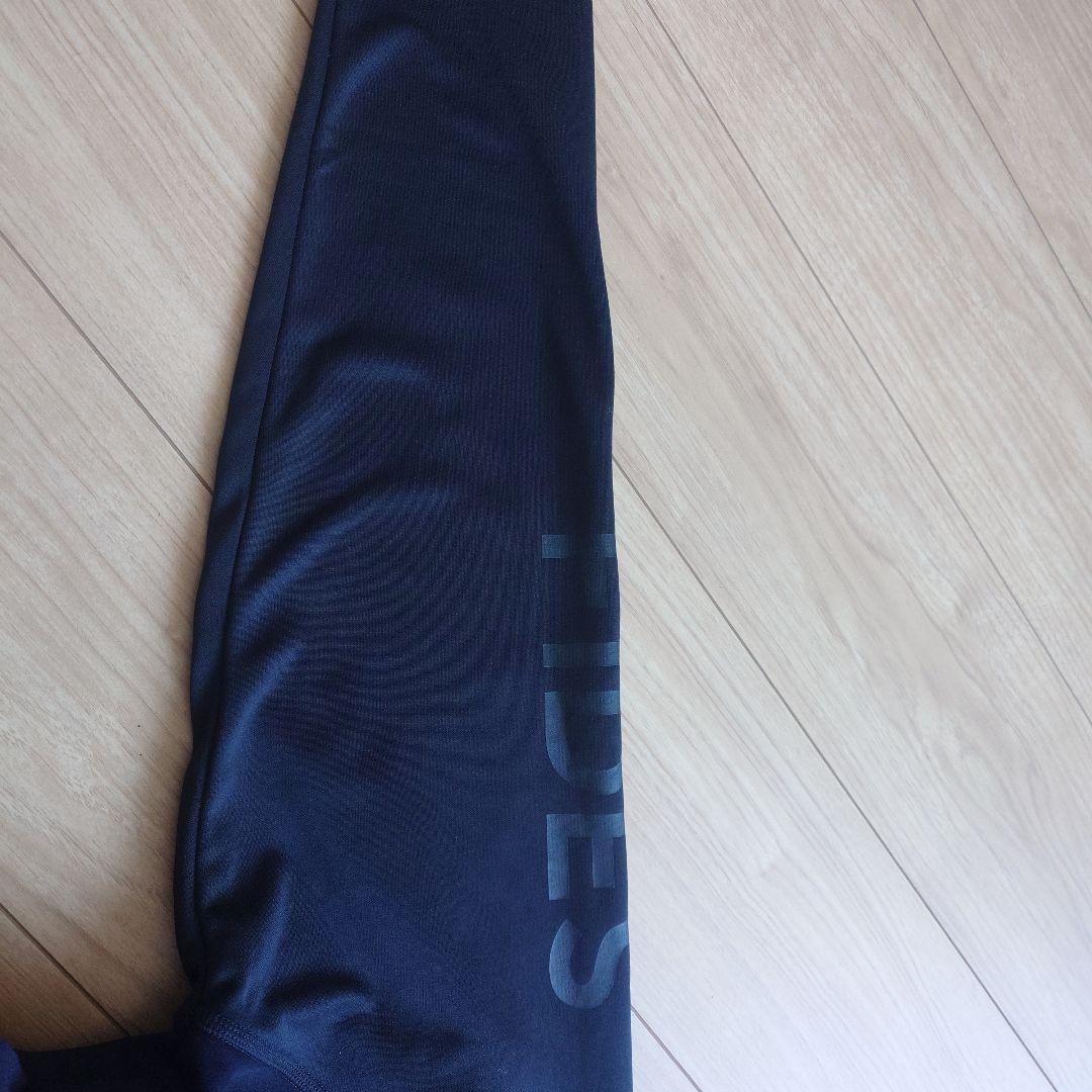 FIDES GOLF ブラック ハーフジップ セーター