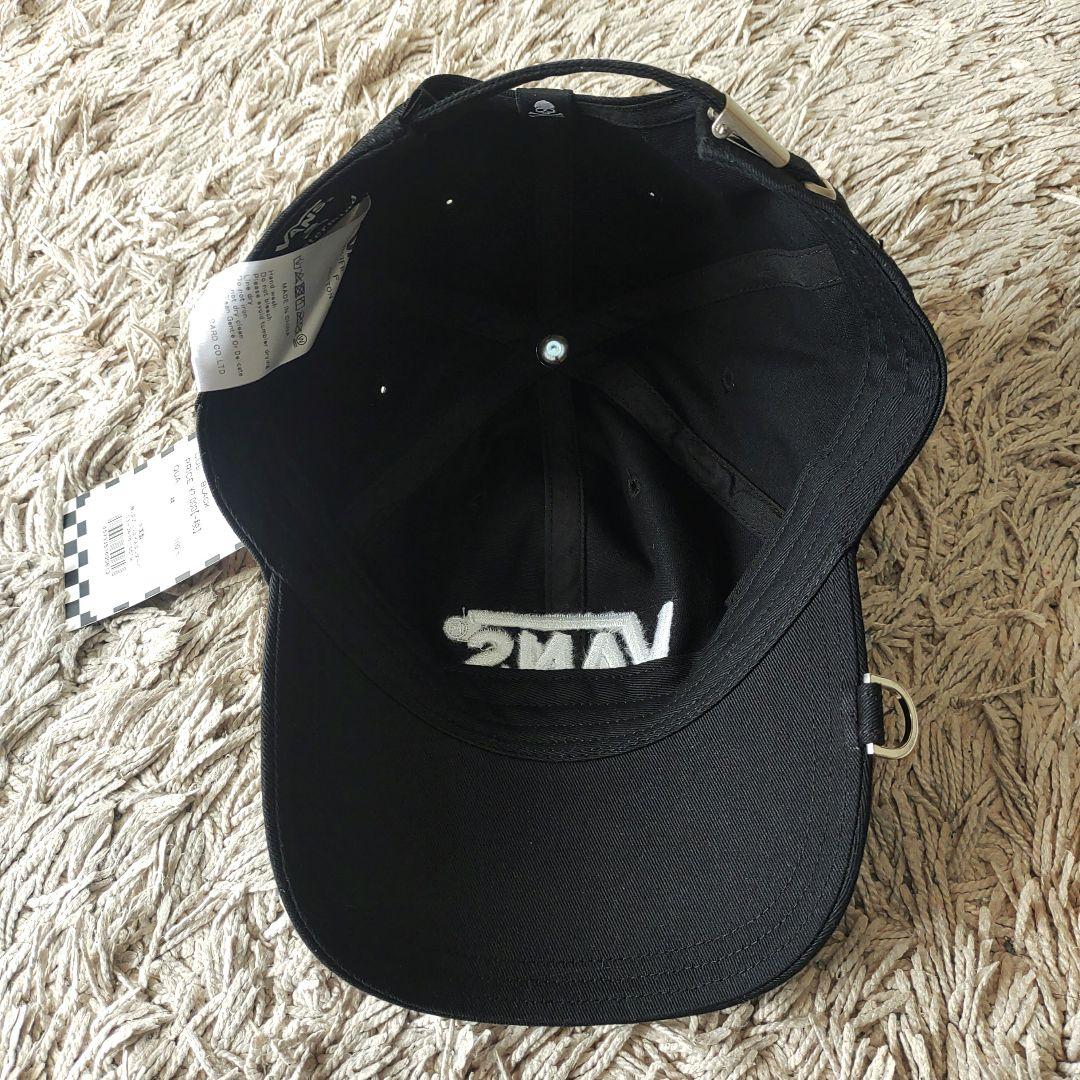 【新品タグ付き】マスターマインド　vans コラボ　キャップ　ブラック
