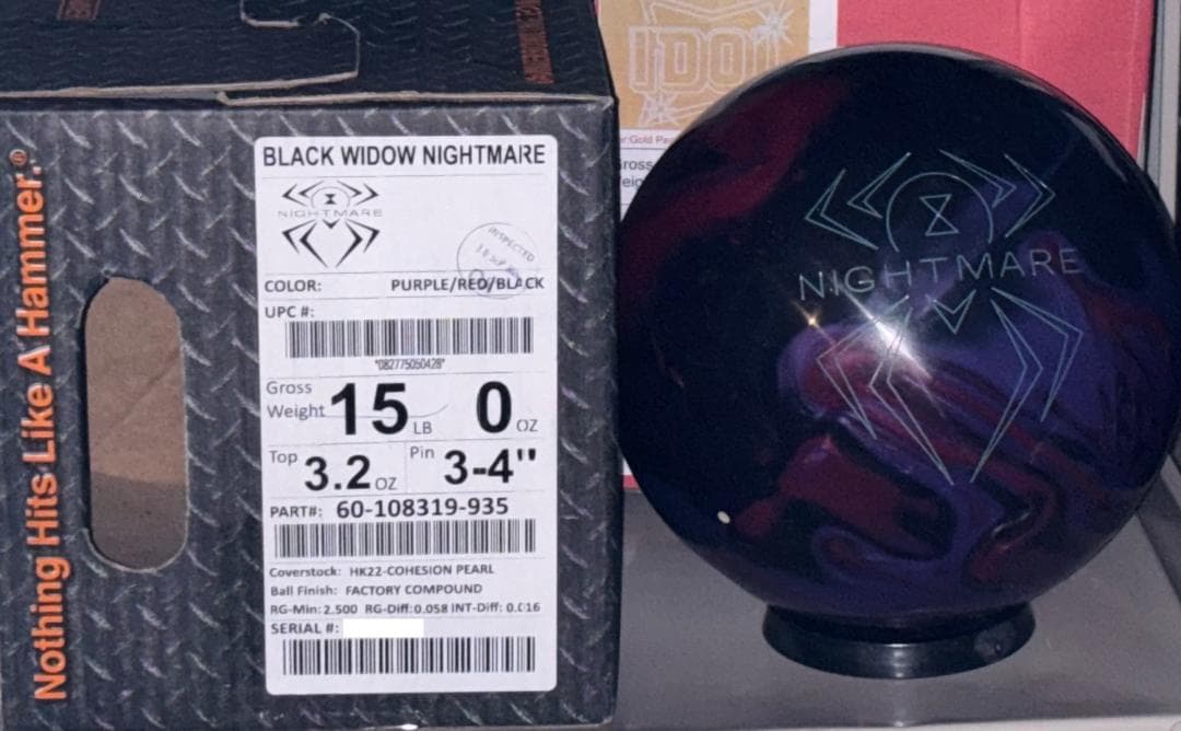 【美品中古】ブラックウィドー　ナイトメア【15P】