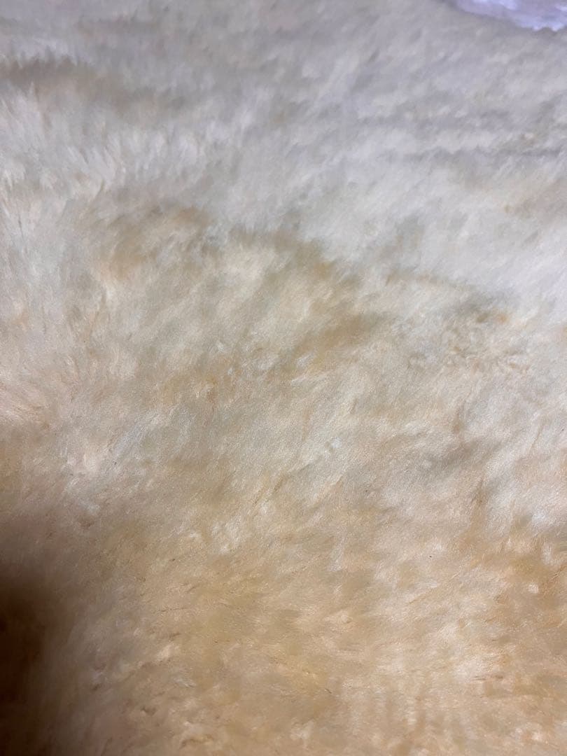 高級　ラムスキン　ムートン　ラグ　100%天然毛　大きいサイズ