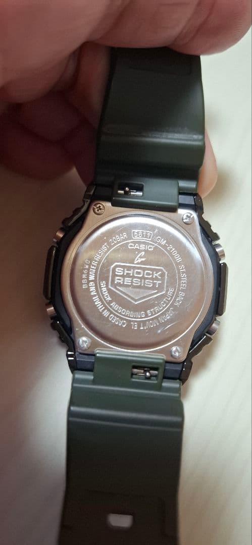 CASIO G-SHOCK GM-2100B-3AJFグリーン