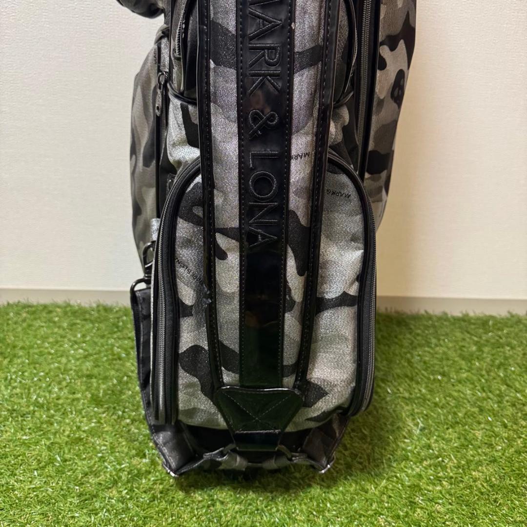 MARK&LONA マークアンドロナ スタンド式 キャディバッグ カモフラ 9型