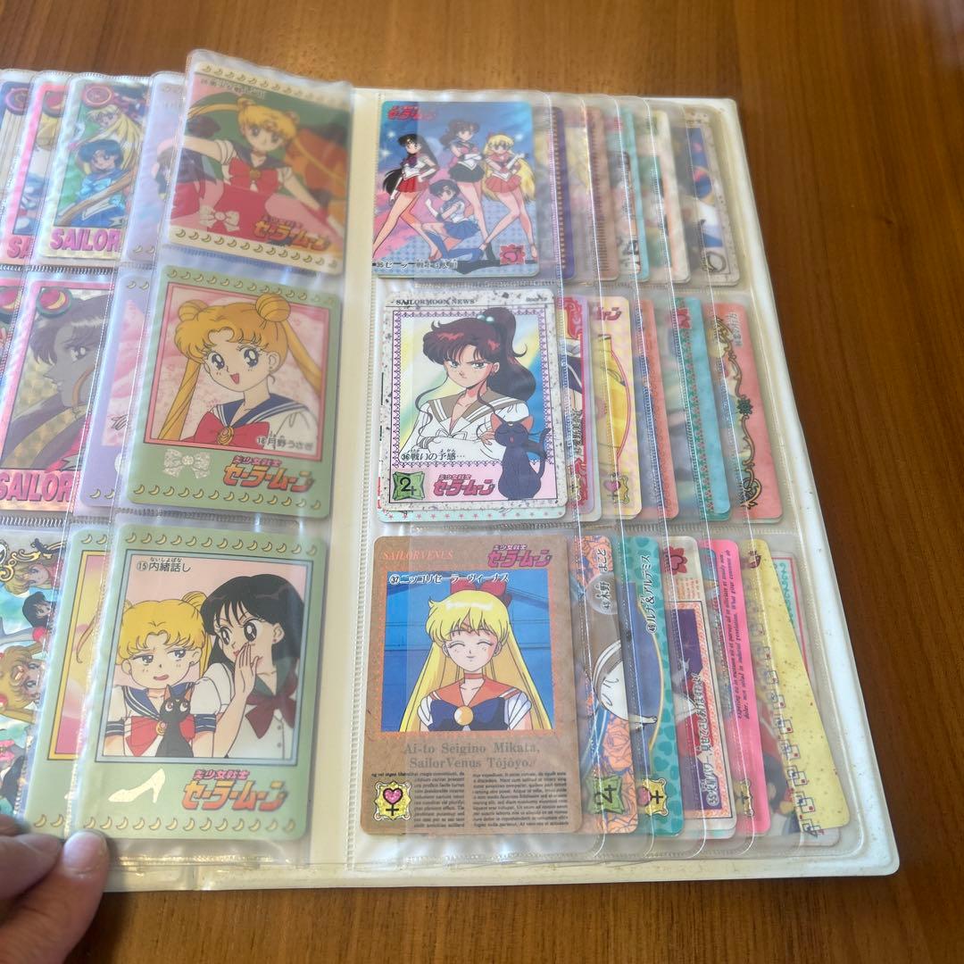 美少女戦士セーラームーンR ヒーローコレクションアルバム&カード まとめ売り！