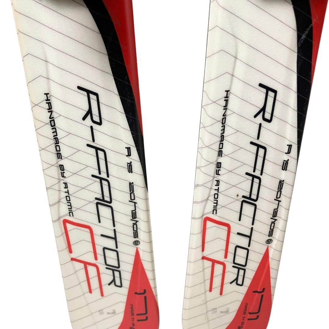 美品　ATOMIC R-FACTOR アトミック171 ビンディング付 スキー板