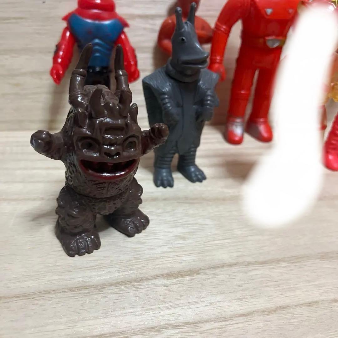 希少ブルマァクミニソフビ 当時物無版権 メフィラス星人、