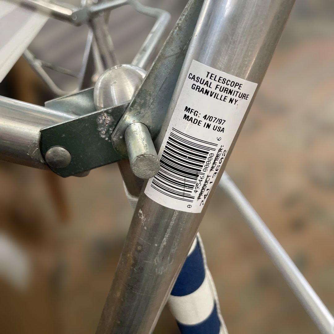 USA製　TELESCOPE ホールディングチェア2脚セット　バイヤーオブメイン