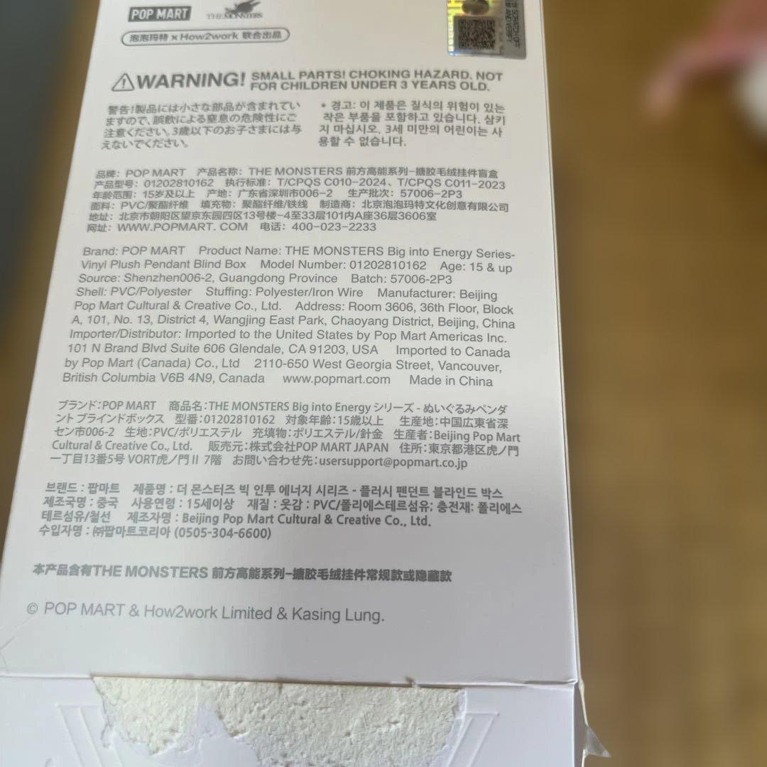 ❁*!様 【正規品】Labubu Big into Energy ラブブ シーク