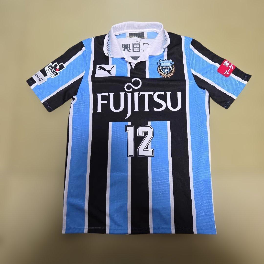 川崎フロンターレ 20周年記念シャツ 背番号12 サポーター番号 Sサイズ