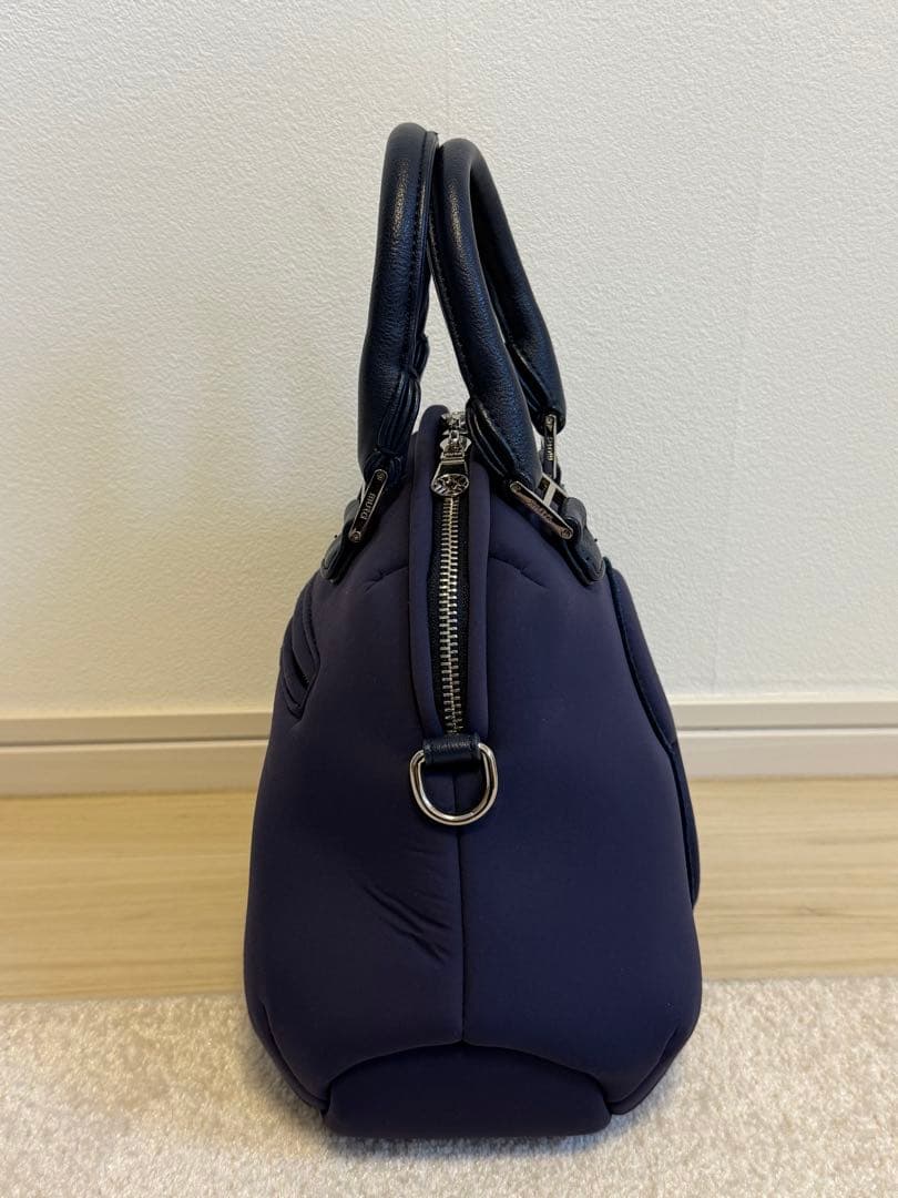 美品　ムータマリン　ラウンドバッグ　カートバッグ