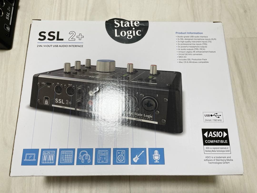 Solid State Logic SSL 2+ オーディオインターフェイス