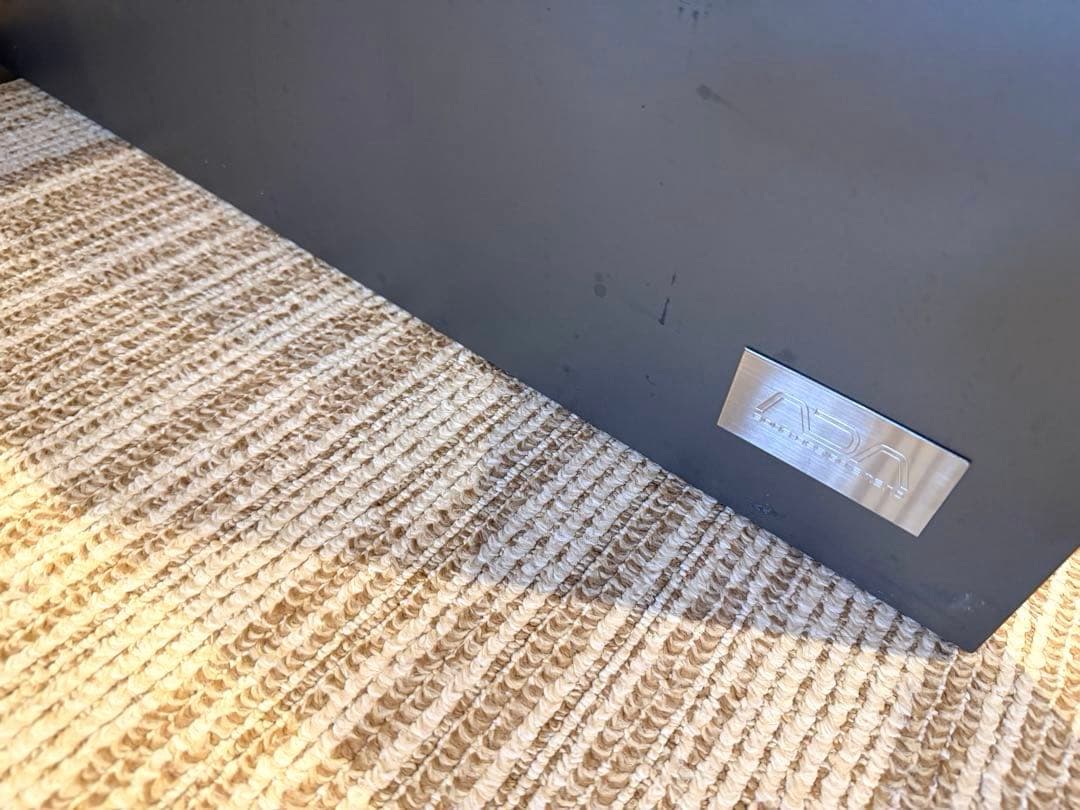 ADA ウッドキャビネット ガンメタ 1200 スタンド付き