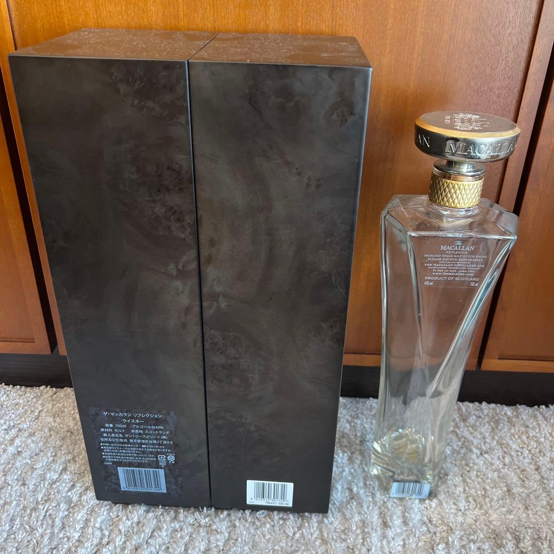 The Macallan Reflexion ウイスキー箱付き空瓶