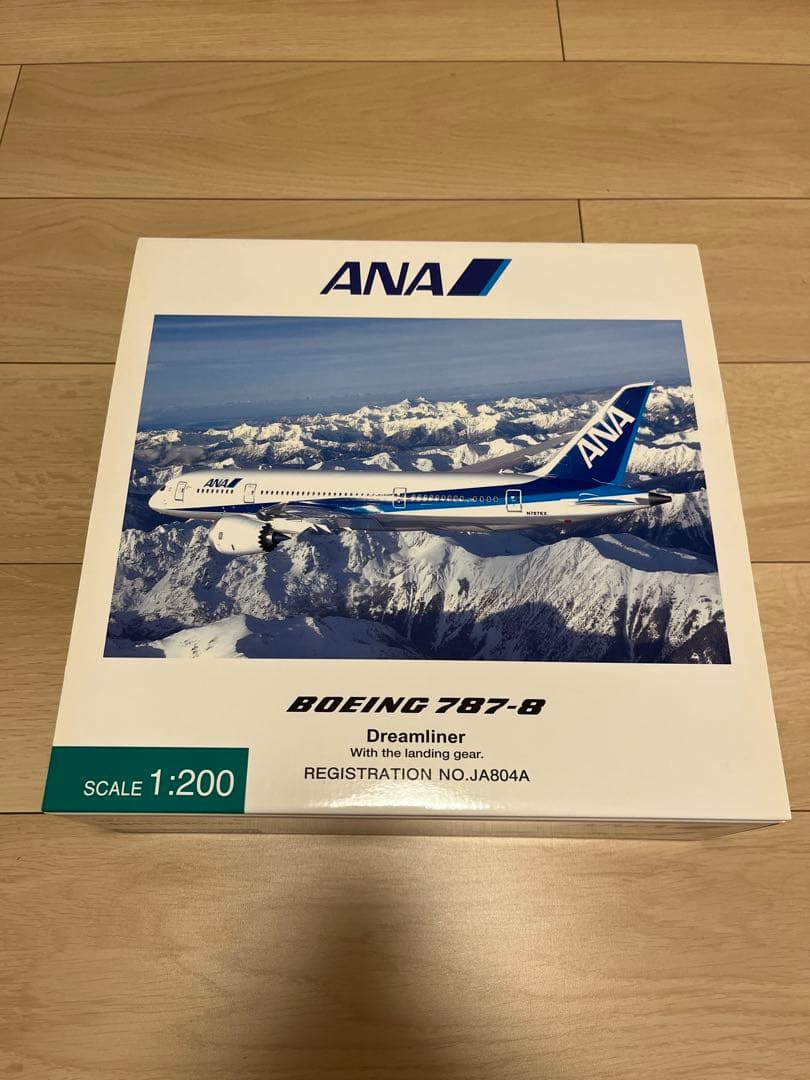 ANA Boeing 787-8 通常塗装スケール1:200