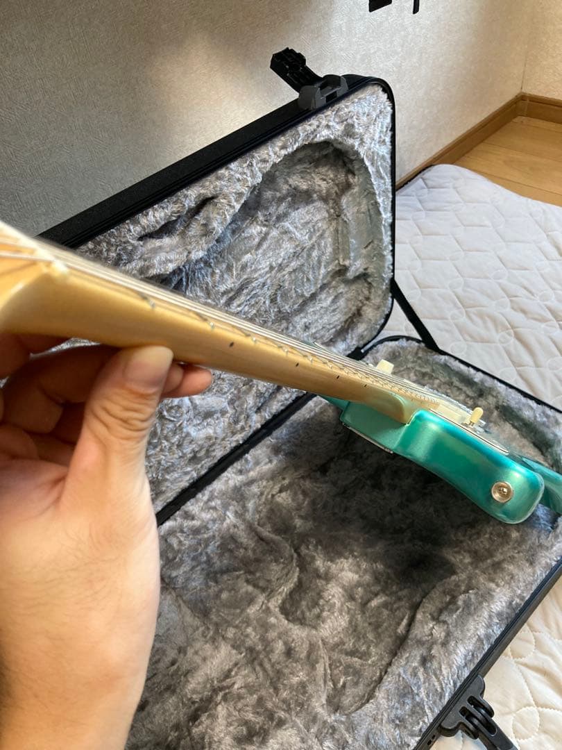 激鳴りFender USA ジャズマスター Mystic Seafoam