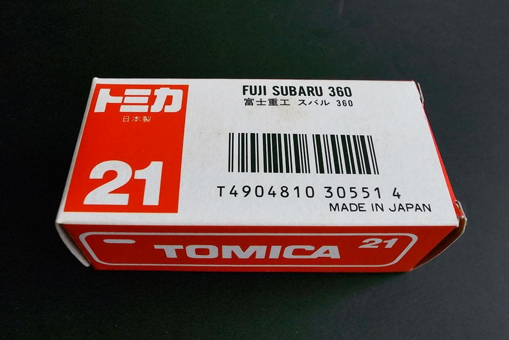 【レア】トミカ　イケダ特注　日本製　スバル 360