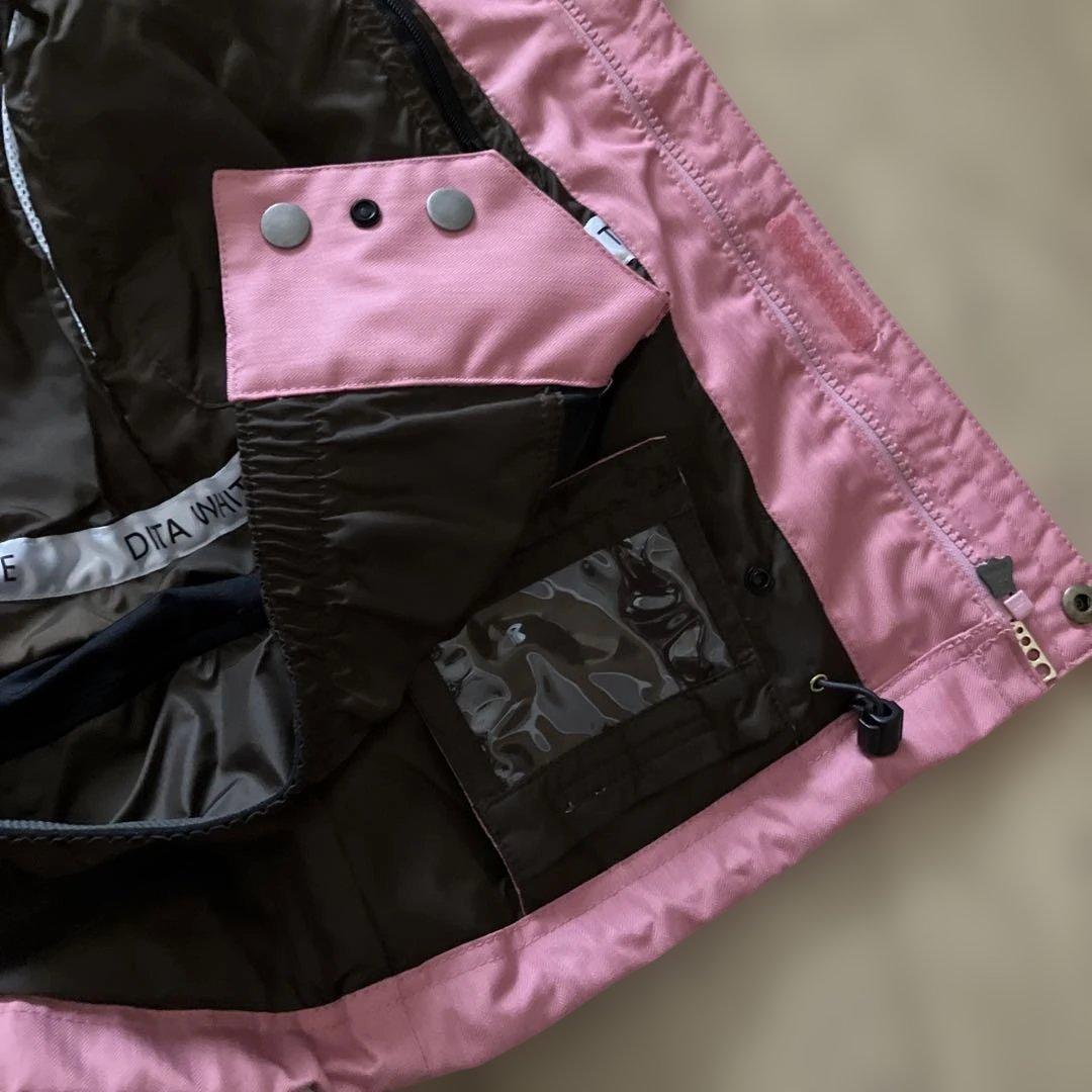 ◾️スノボウェア◾️ 上下セット(グローブおまけ) ｜Dita White｜レア♡