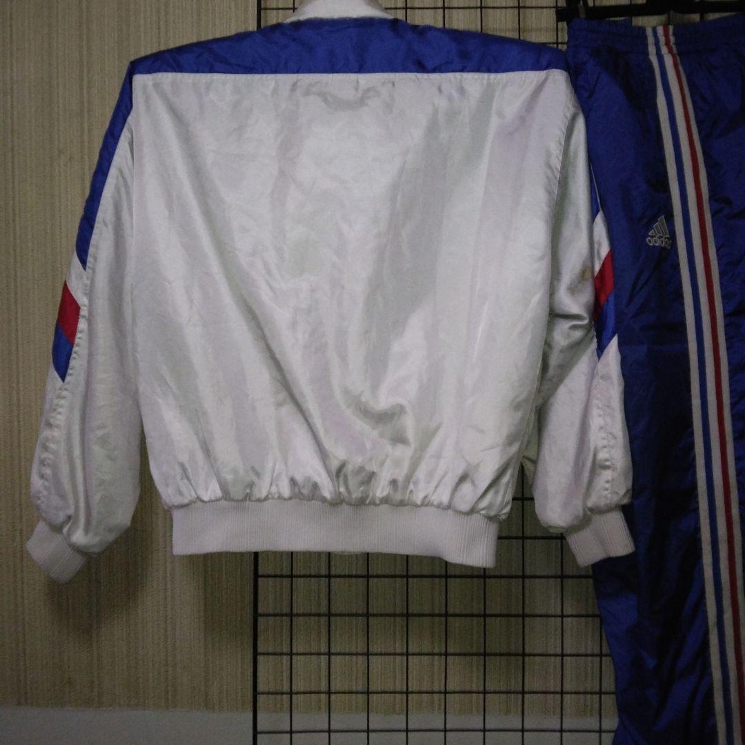 80～90年代Vintage-adidas ウォーマースーツ上下セット:3L