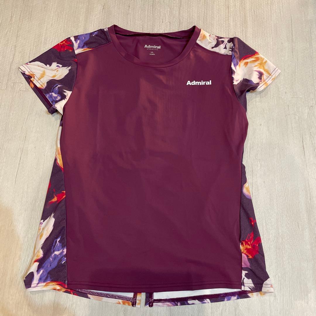 Admiral フラワーパターン ウェアLL スコートLサイズ　セット